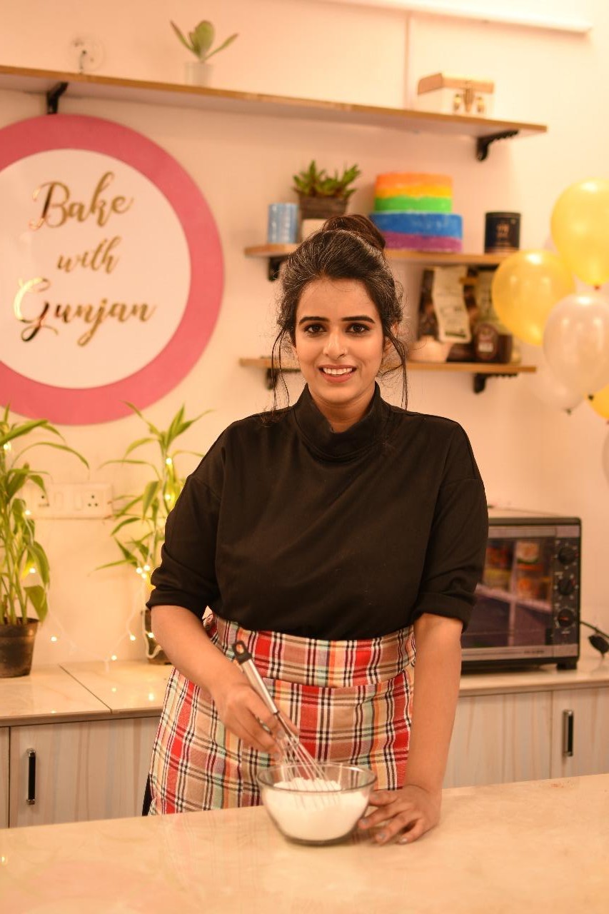 Gunjan Sharma whisking in the Métier PECA kitchen